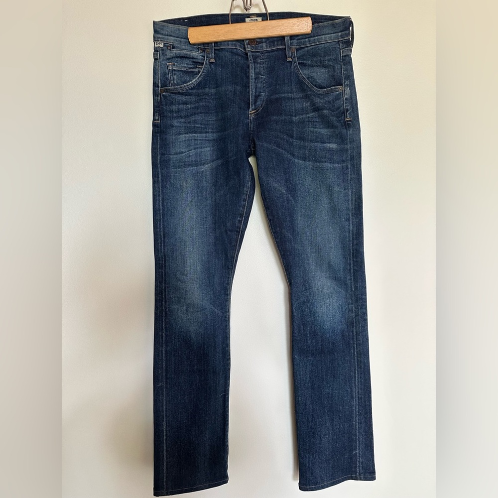 Citizens of Humanity Emerson Long Slim Boyfriend Jeans Stretch Denim 28